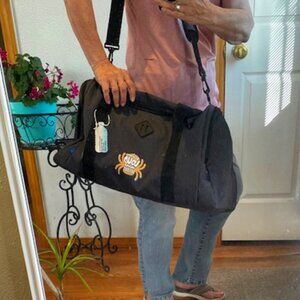 Two Tone Gray Duffel Bag - Made from Recycled Ocean Plastic (NWT)